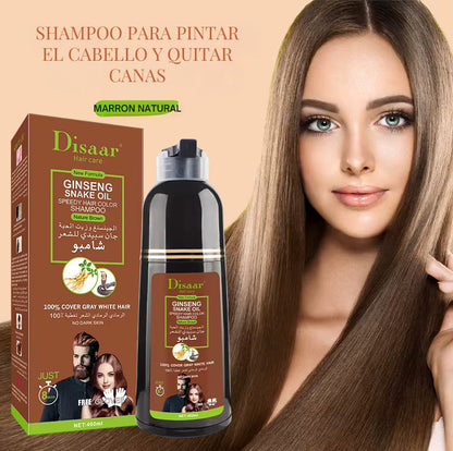 SHAMPOO TINTE CUBRE CANAS